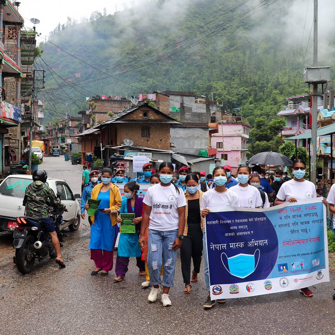 2021-nepal-samvad-korona-demonstrasjon