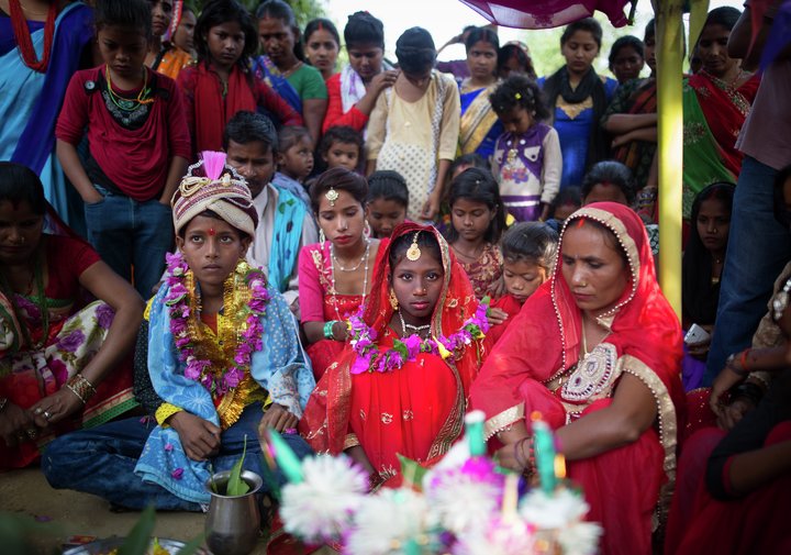 2018 children's wedding Nepal