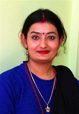 Rakshya Ojha, direktør for organisasjonen ABC Nepal.